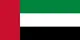 Bandera de Emiratos Árabes Unidos