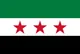 Bandera de República Árabe Siria